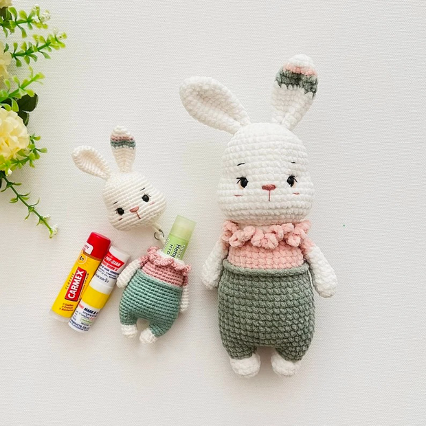 Bunny Lip Balm holder Crochet Pattern