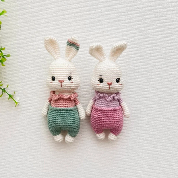Bunny Lip Balm holder Crochet Pattern