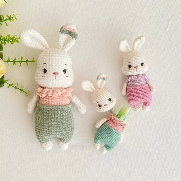 Bunny Lip Balm holder Crochet Pattern