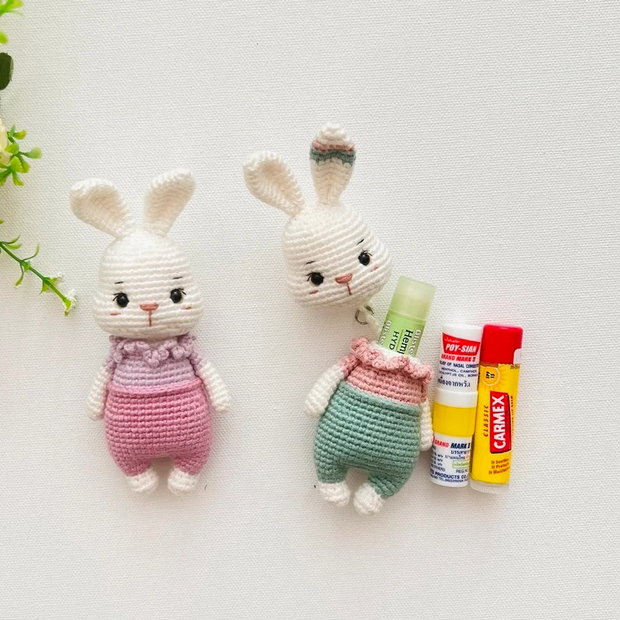 Bunny Lip Balm holder Crochet Pattern