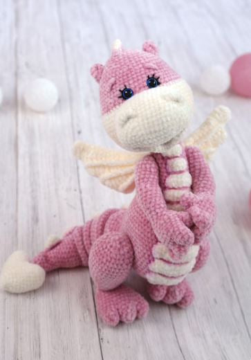 Bella Crochet dragon Pattern