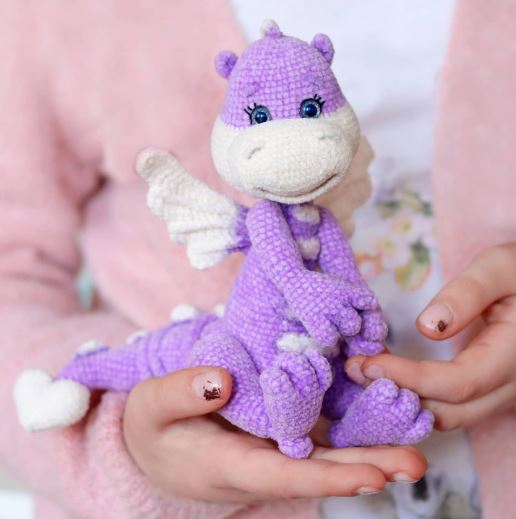 Bella Crochet dragon Pattern