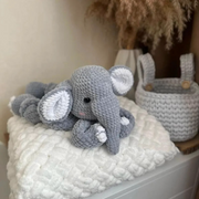 Elephant Comforter Crochet Pattern
