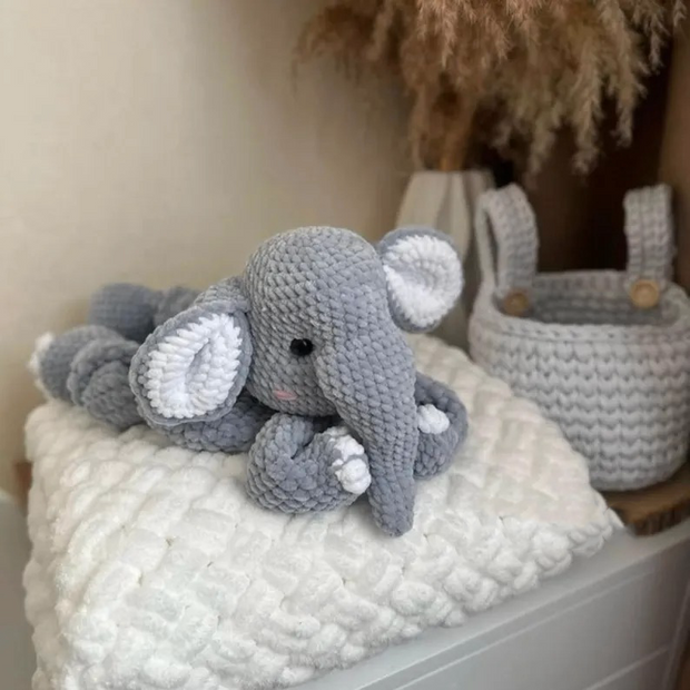Elephant Comforter Crochet Pattern