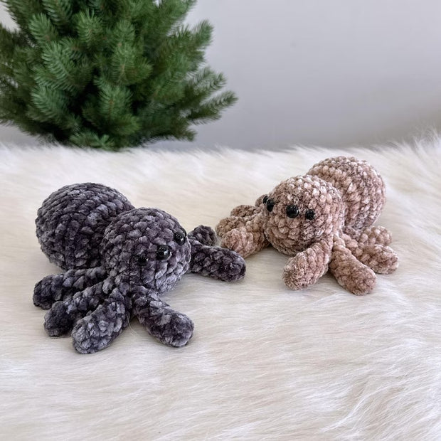 3in1 Spider Plushies Crochet Pattern Bundle