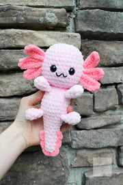 No Sew Axolotl Crochet Pattern
