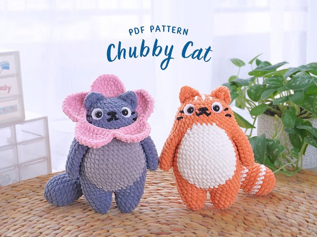 Chubby Cat Crochet Pattern