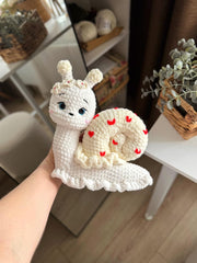 Crochet pattern Snail