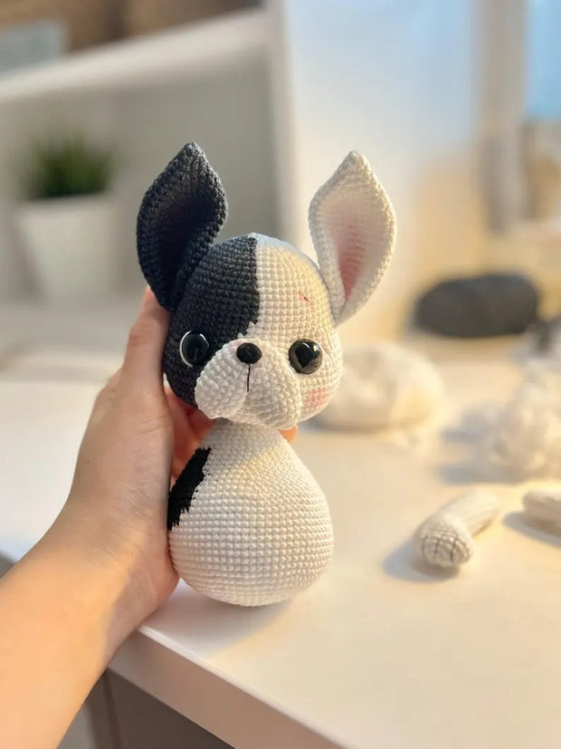 Puppy French bulldog Pattern