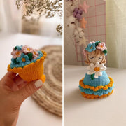 Bouquet Reversible Doll crochet pattern