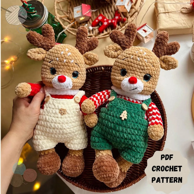 Christmas Deer Crochet Pattern