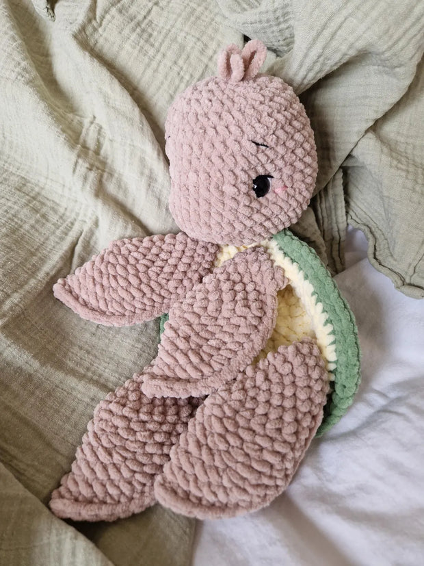 Turtle Leif Crochet Pattern DIY Cuddly Blanket