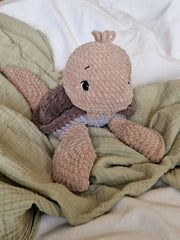 Turtle Leif Crochet Pattern DIY Cuddly Blanket