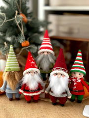 Christmas crochet gnomes pattern