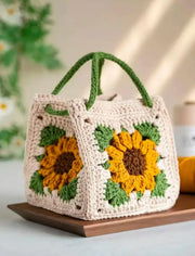 Sunflower Crochet Bag Pattern