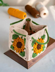 Sunflower Crochet Bag Pattern