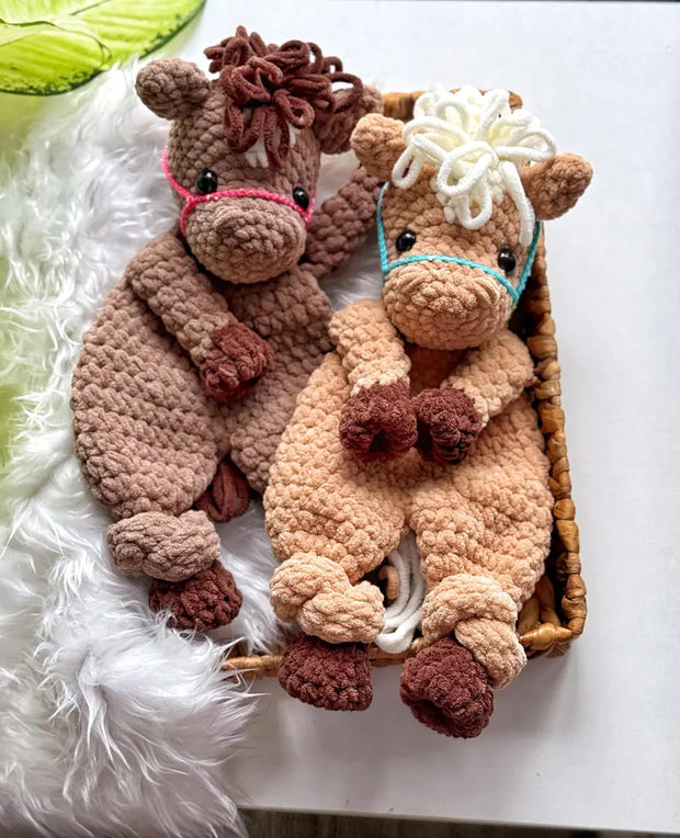 Crochet Horse Lovey Pattern