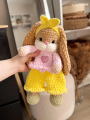 Crochet pattern bunny amigurumi