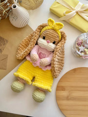 Crochet pattern bunny amigurumi