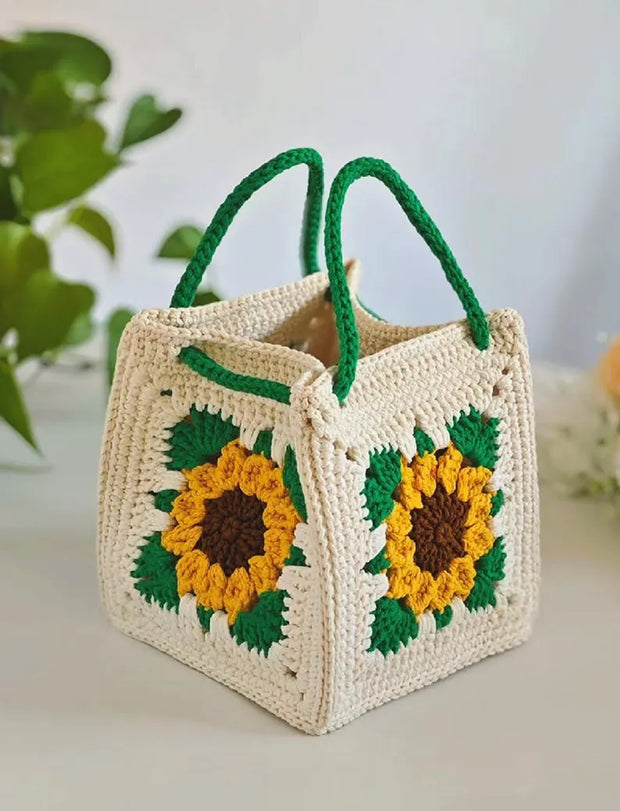 Sunflower Crochet Bag Pattern