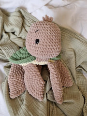 Turtle Leif Crochet Pattern DIY Cuddly Blanket