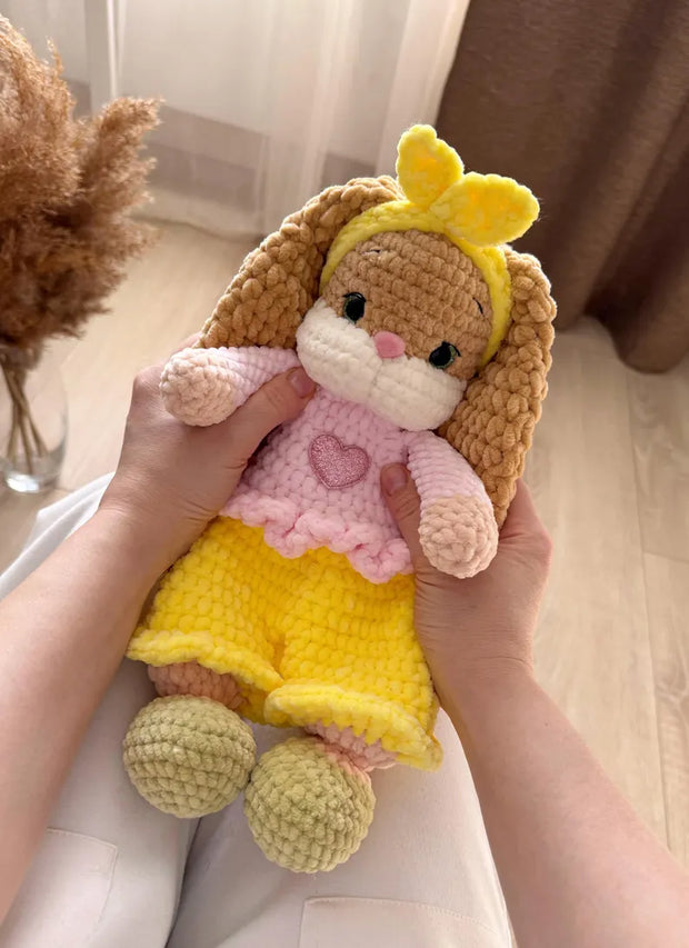Crochet pattern bunny amigurumi