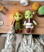 Shrek and fiona Amigurumi pattern