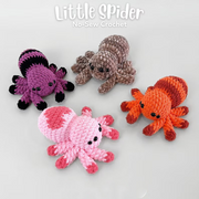 3in1 Spider Plushies Crochet Pattern Bundle